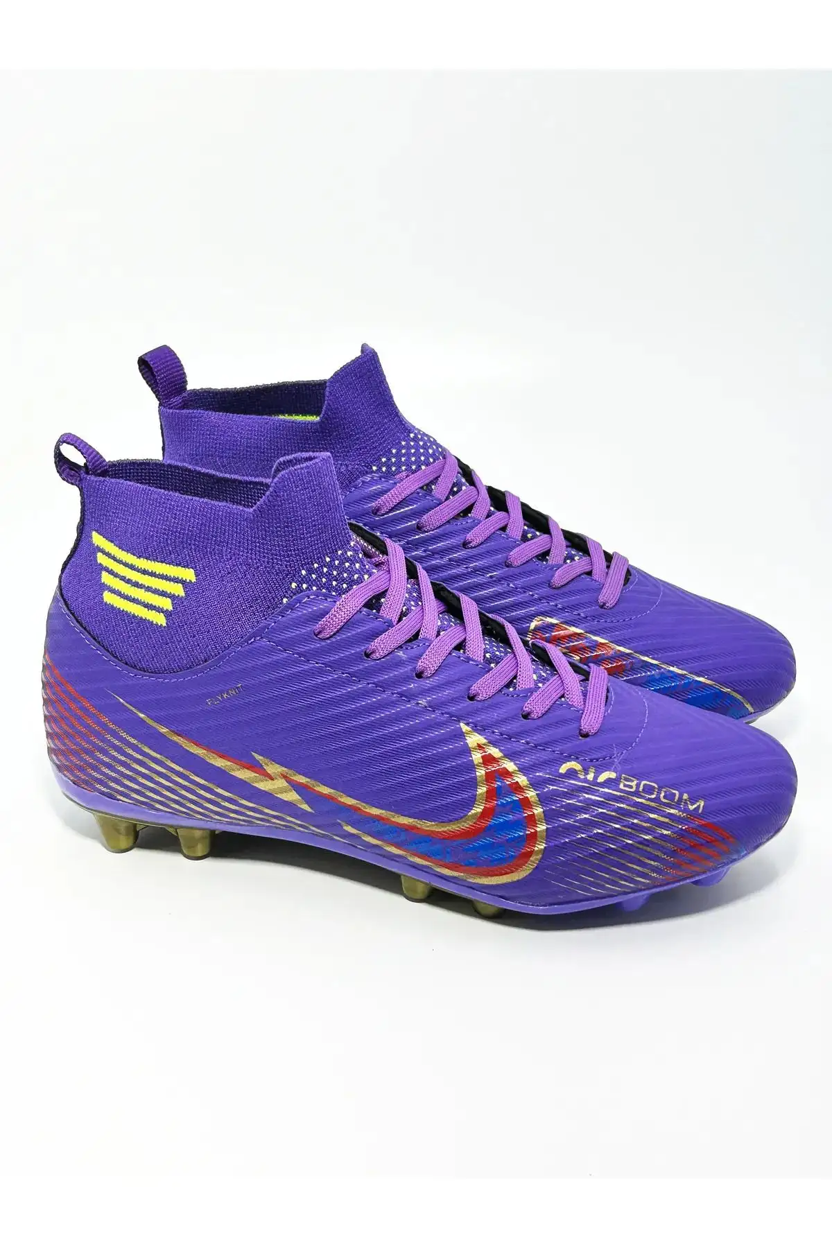 گیره فوتبال چمن با جوراب نارنجی مشکی - 879 گیره فوتبال چمن با جوراب نارنجی مشکی - 879