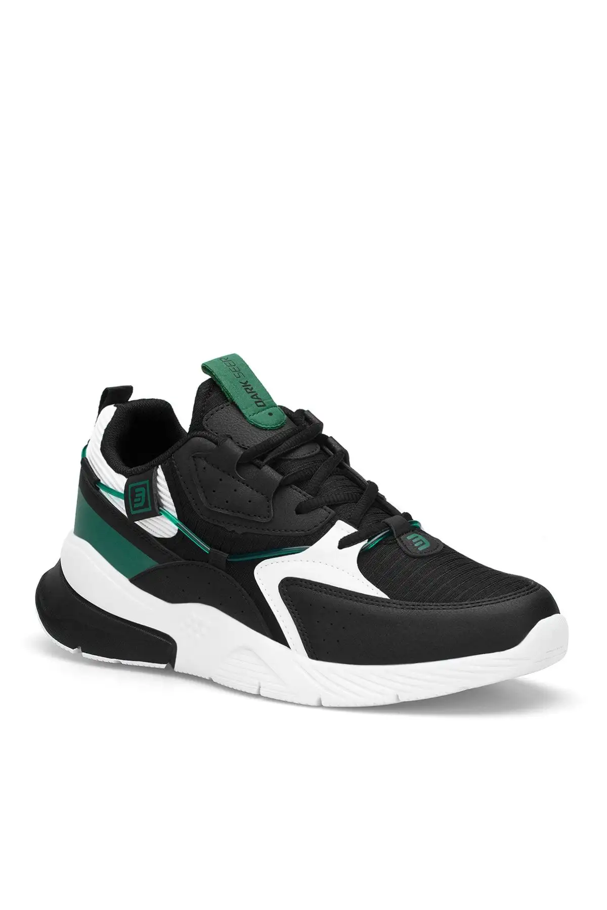 کفش ورزشی یونیسکس مشکی سفید سبز - 272