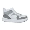 29100 High Top Grey - کفش کتانی زنانه سفید گاه به گاه اسپرت - 2