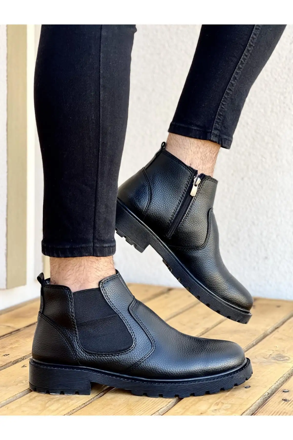 چکمه های زیره لاستیکی زیپ دار زمستانی مقاوم M104 Shearling Proof Water & Cold Proof Shearling - 528 چکمه های زیره لاستیکی زیپ دار زمستانی مقاوم M104 Shearling Proof Water & Cold Proof Shearling - 528