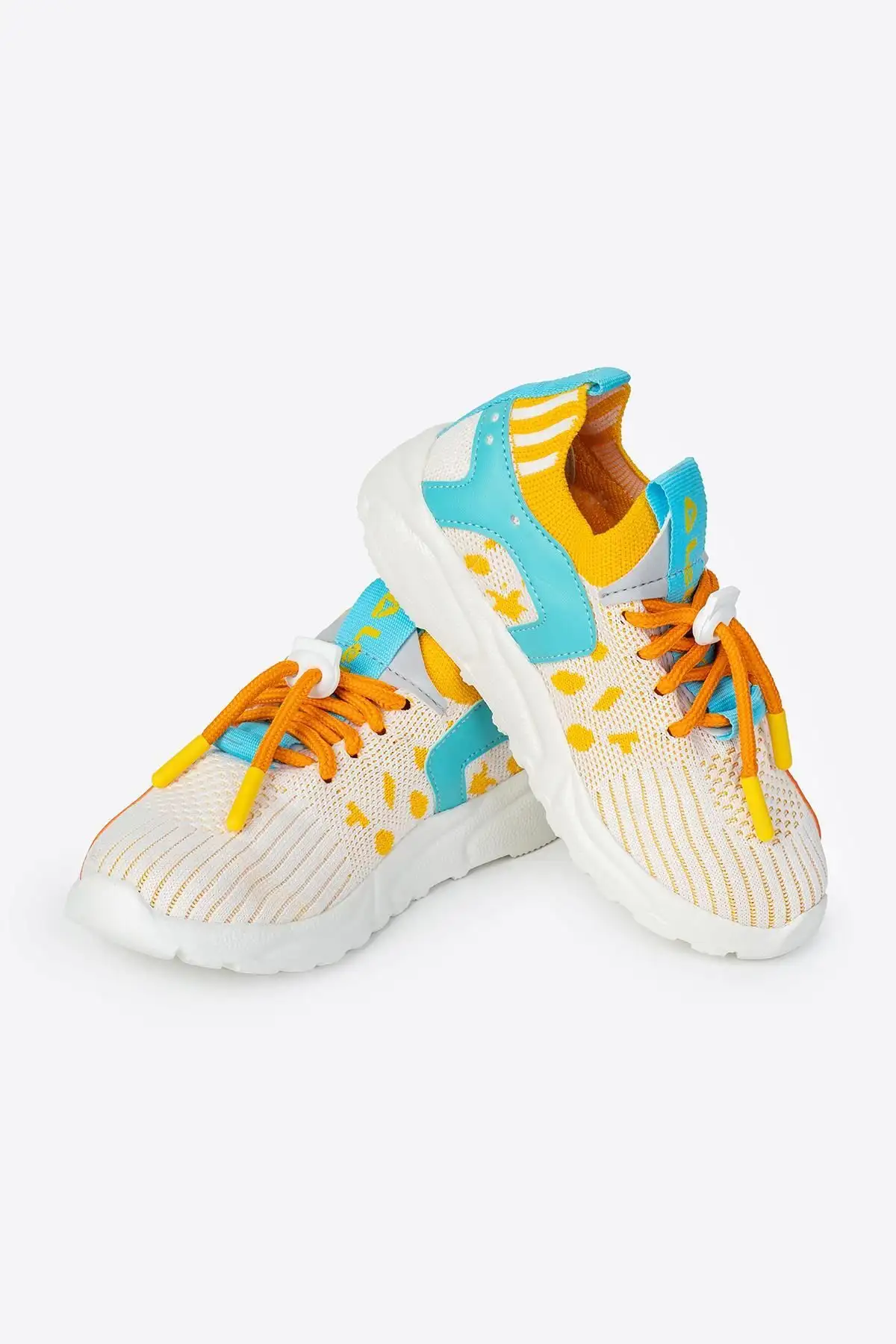 کفش اسپرت بچه گانه کتانی شیک رنگارنگ آیدا - 379