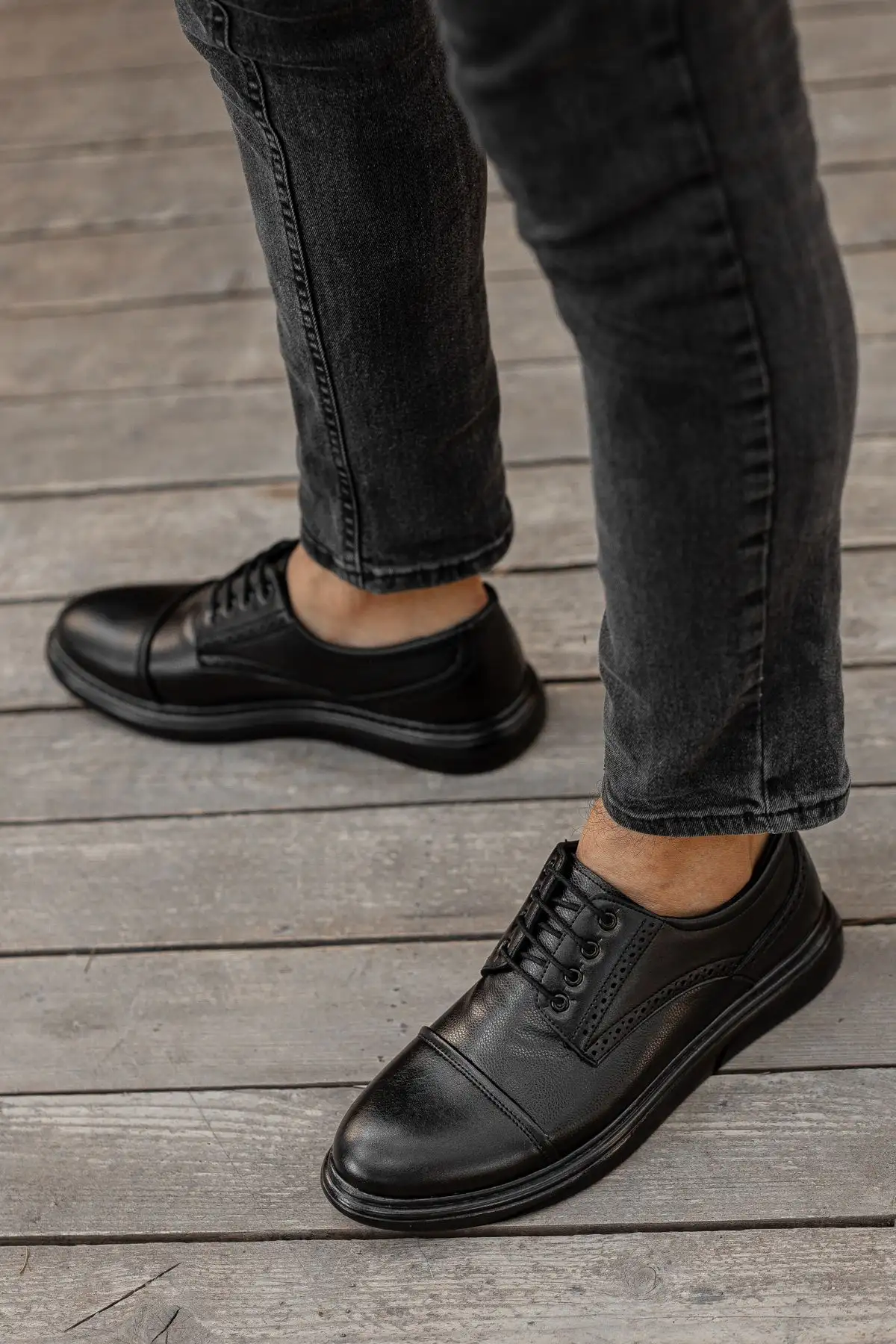 کفش گارانتی کلاسیک مردانه ارتوپدی روزانه D0235 - 510 کفش گارانتی کلاسیک مردانه ارتوپدی روزانه D0235 - 510