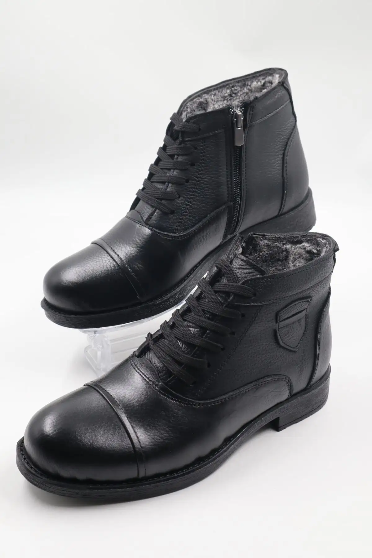 چرم اصل مردانه مشکی کژوال - 75 چرم اصل مردانه مشکی کژوال - 75