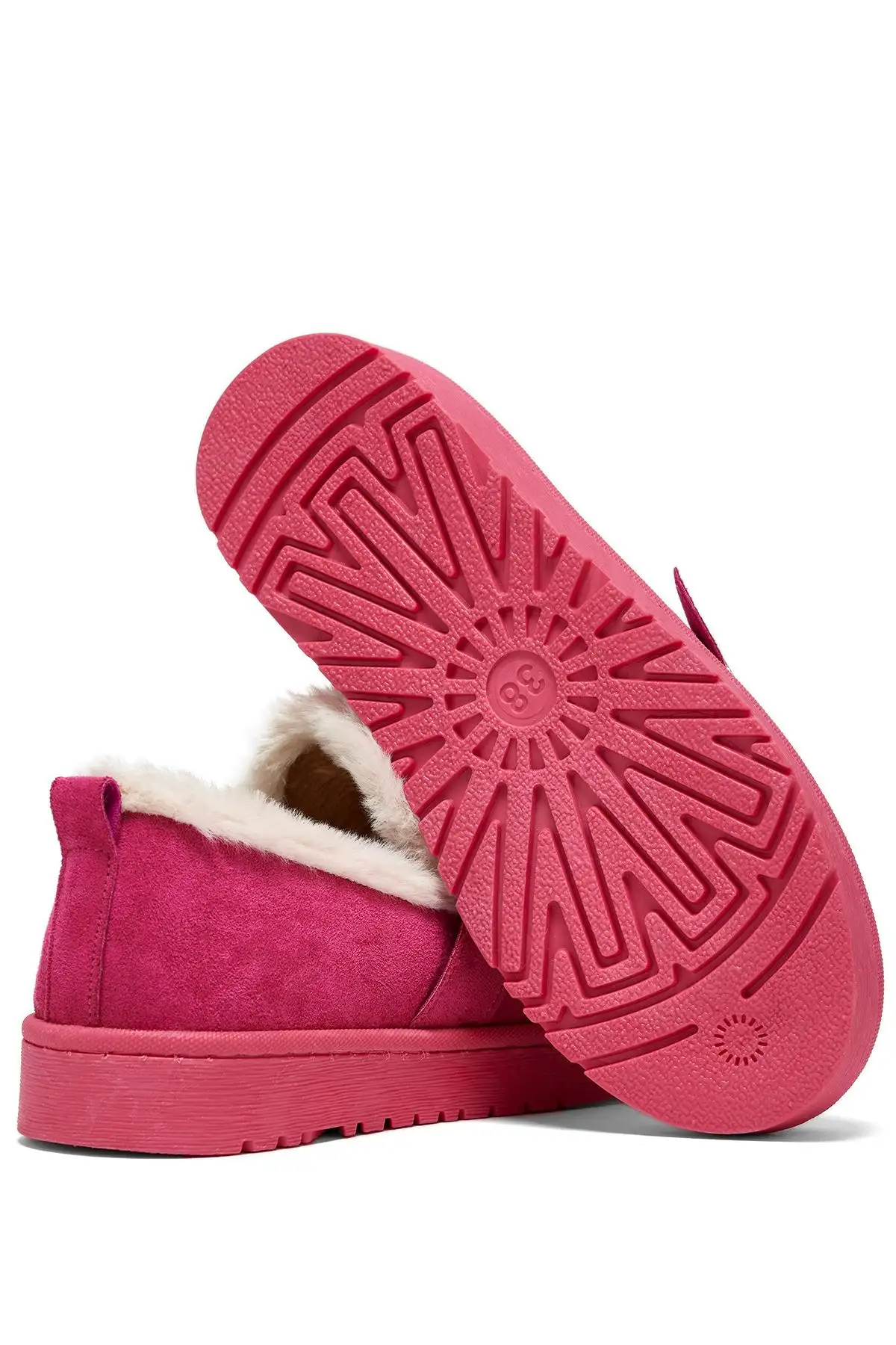 چکمه های کوتاه زنانه جیر راحت فوشیا - 1369 چکمه های کوتاه زنانه جیر راحت فوشیا - 1369