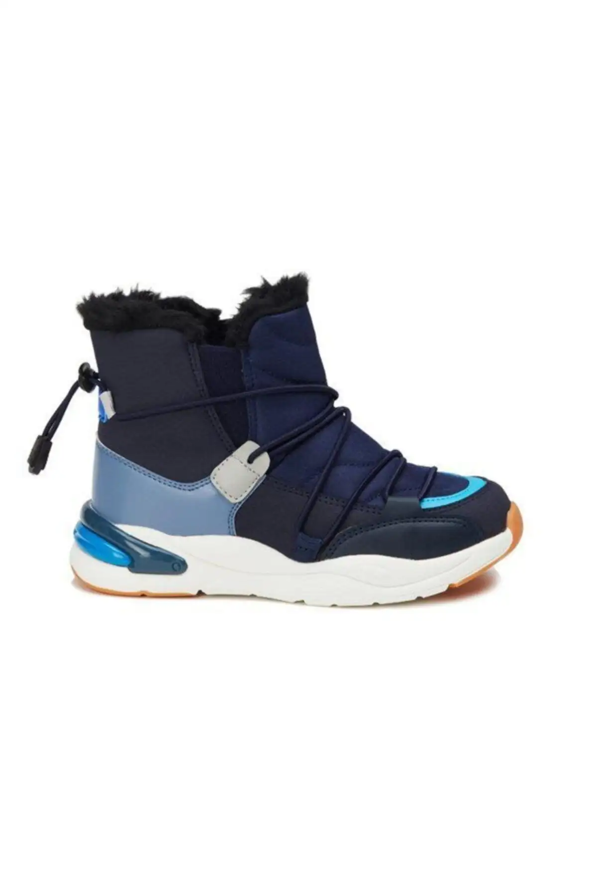 21k.368 چکمه دخترانه شرلینگ آبی سرمه ای - 188 21k.368 چکمه دخترانه شرلینگ آبی سرمه ای - 188