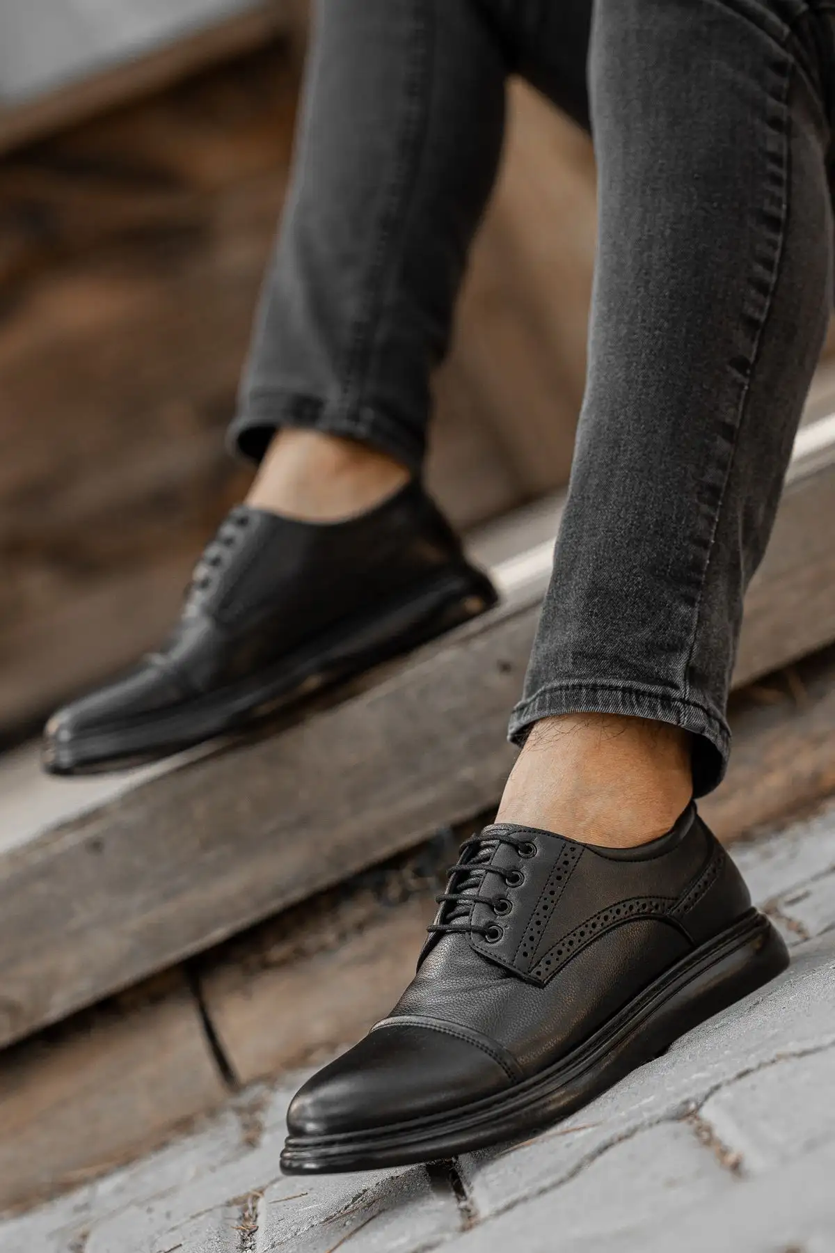 کفش گارانتی کلاسیک مردانه ارتوپدی روزانه D0235 - 510 کفش گارانتی کلاسیک مردانه ارتوپدی روزانه D0235 - 510