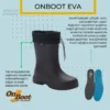 Onboot Eva Thermal Lightweight Lace Short Hunting Work, Rain Gardening Boots 2006 - 1131