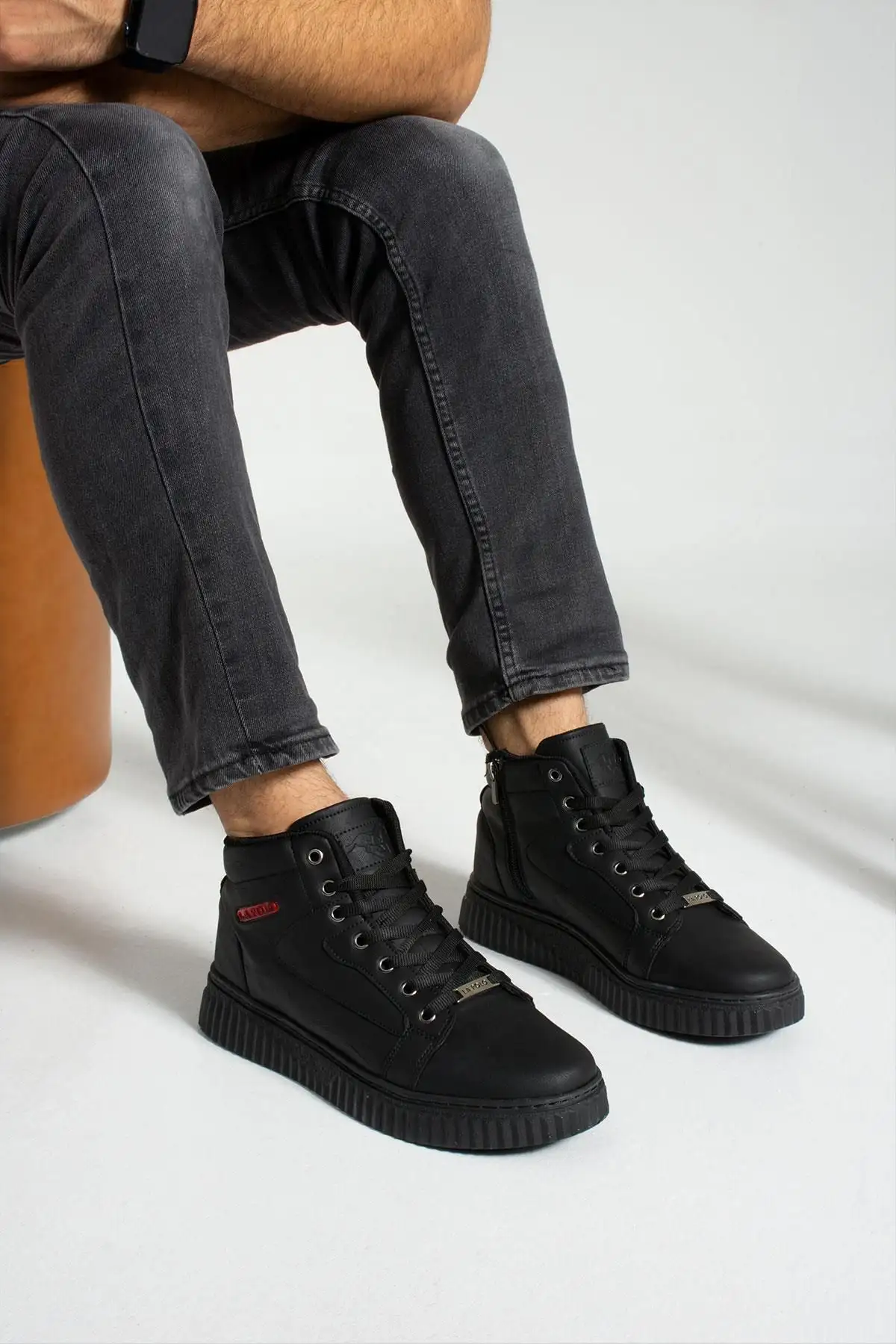 کفش راحتی مردانه زیره مشکی 013 مشکی - 271