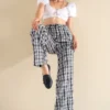 کفش چرم مشکی F04 - 1306