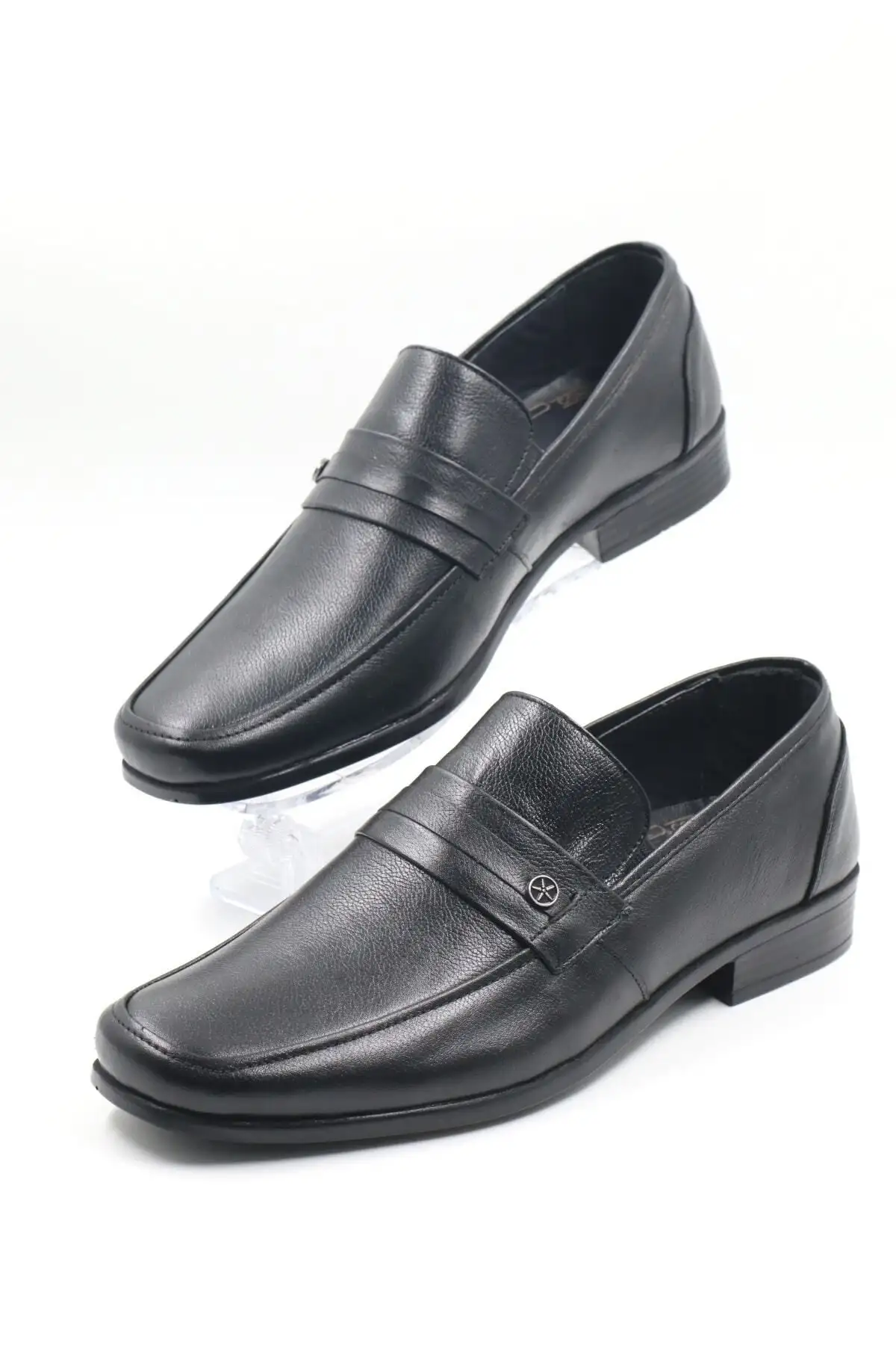 کفش مردانه مردانه چرم اصل مشکی کلاسیک - 705 کفش مردانه مردانه چرم اصل مشکی کلاسیک - 705