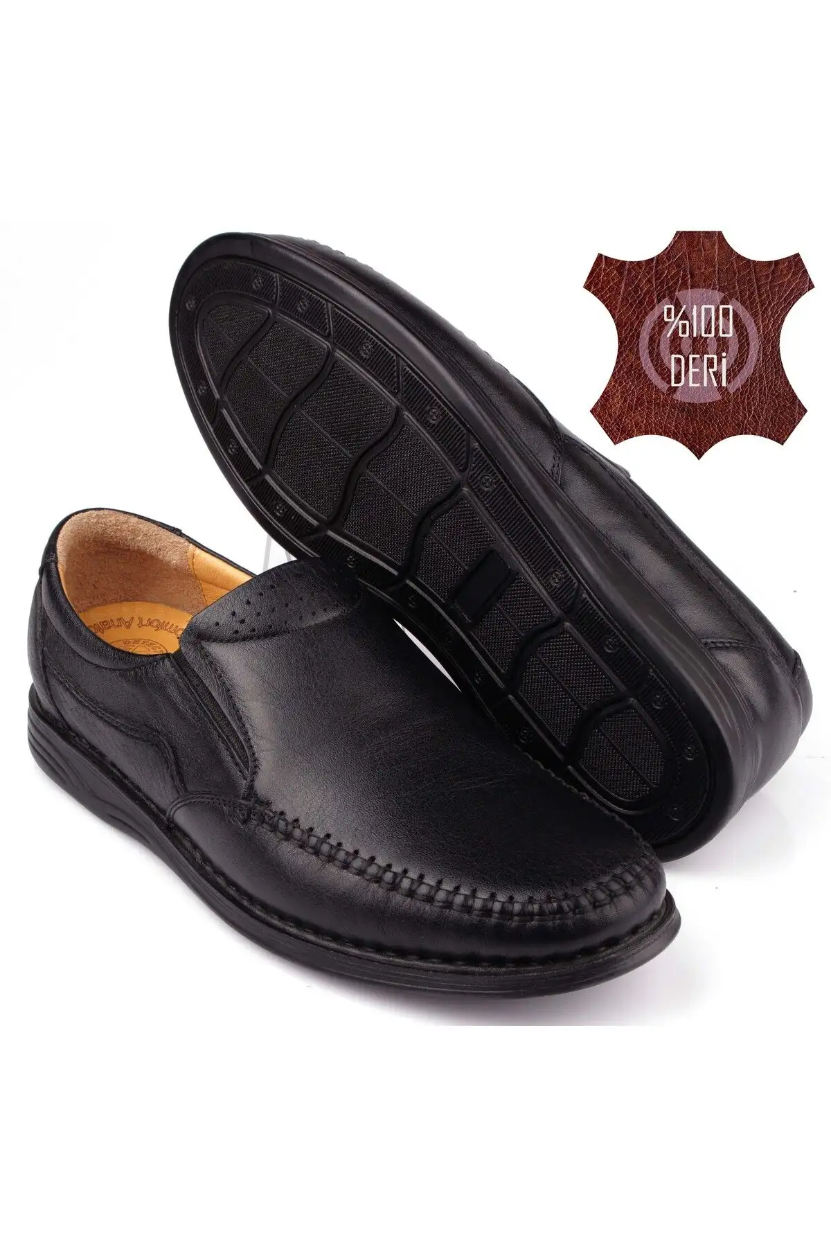 کفش راحتی مردانه داخلی و خارجی چرم طبیعی کامل ارتوپدی فوق العاده راحت DTC015 - 674 کفش راحتی مردانه داخلی و خارجی چرم طبیعی کامل ارتوپدی فوق العاده راحت DTC015 - 674