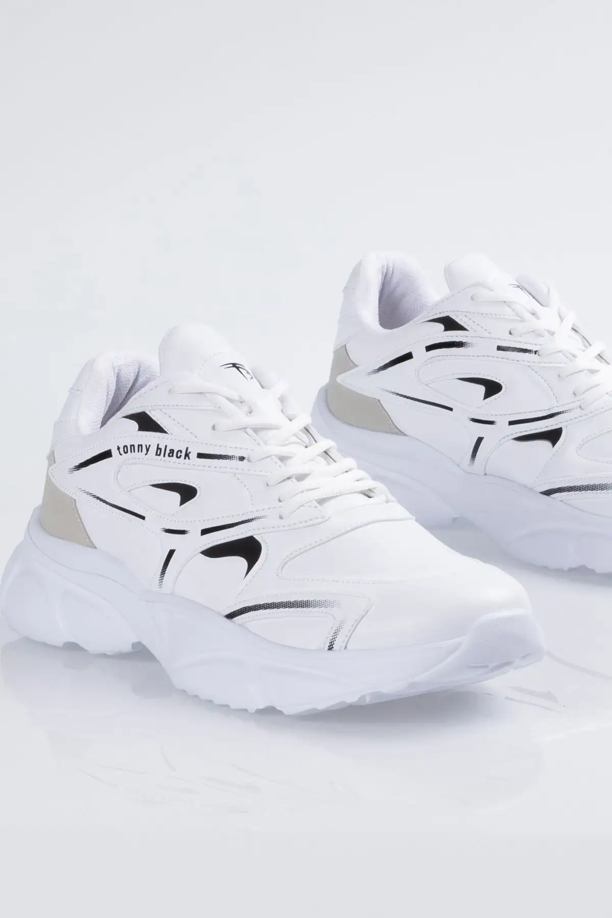 کفش اسپرت کفی یونیسکس سفید Faylon Tbb013 - 10 کفش اسپرت کفی یونیسکس سفید Faylon Tbb013 - 10