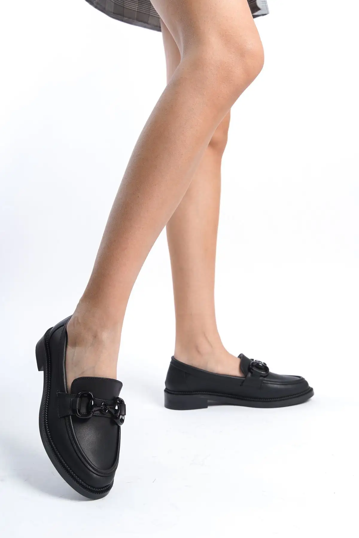 کفش های نرم روزانه سگک دار زنانه موکاسین لوفر شیک و راحت - 797 کفش های نرم روزانه سگک دار زنانه موکاسین لوفر شیک و راحت - 797