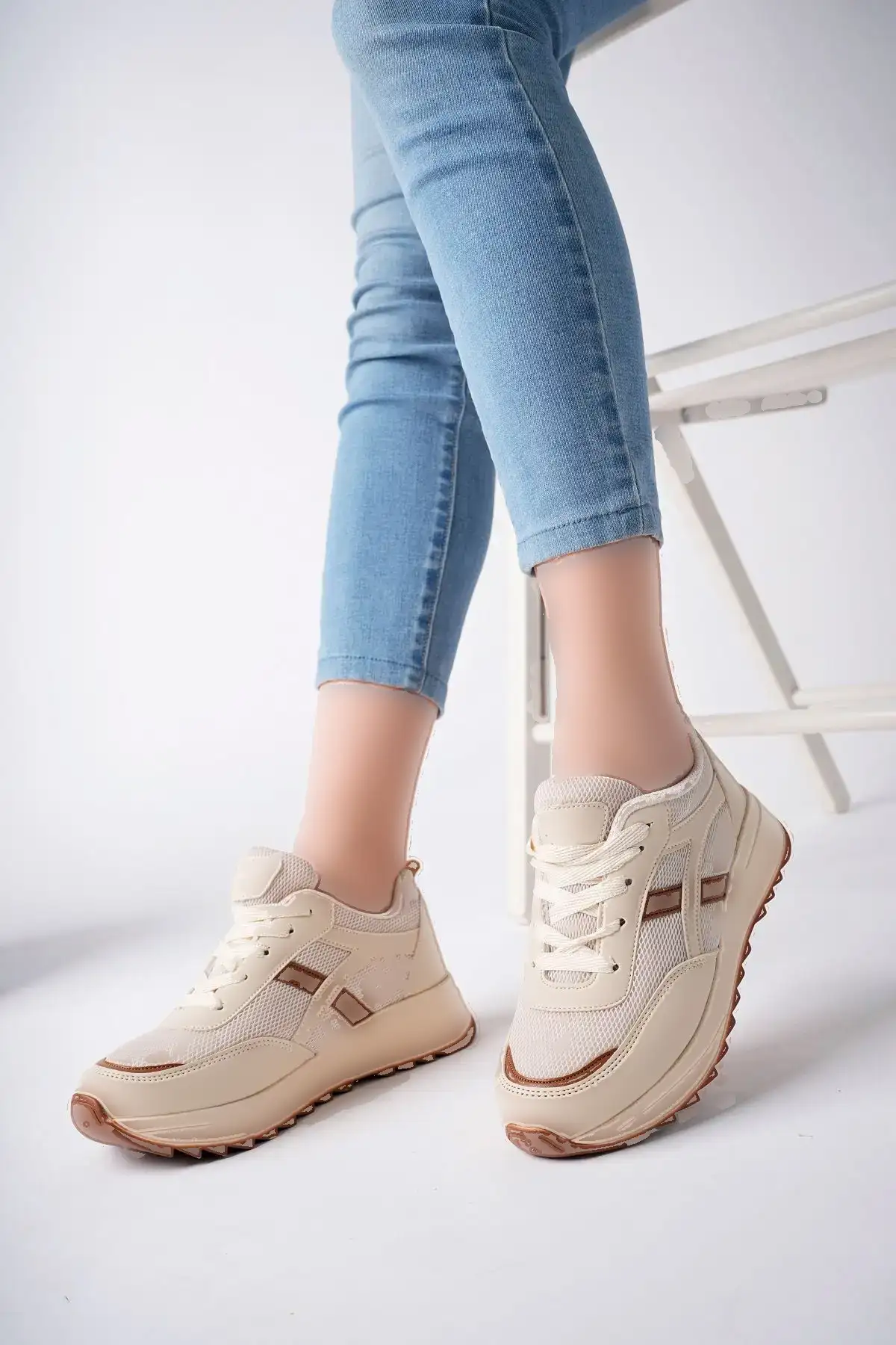 کفش اسپرت زنانه مینک کتانی - 304 کفش اسپرت زنانه مینک کتانی - 304