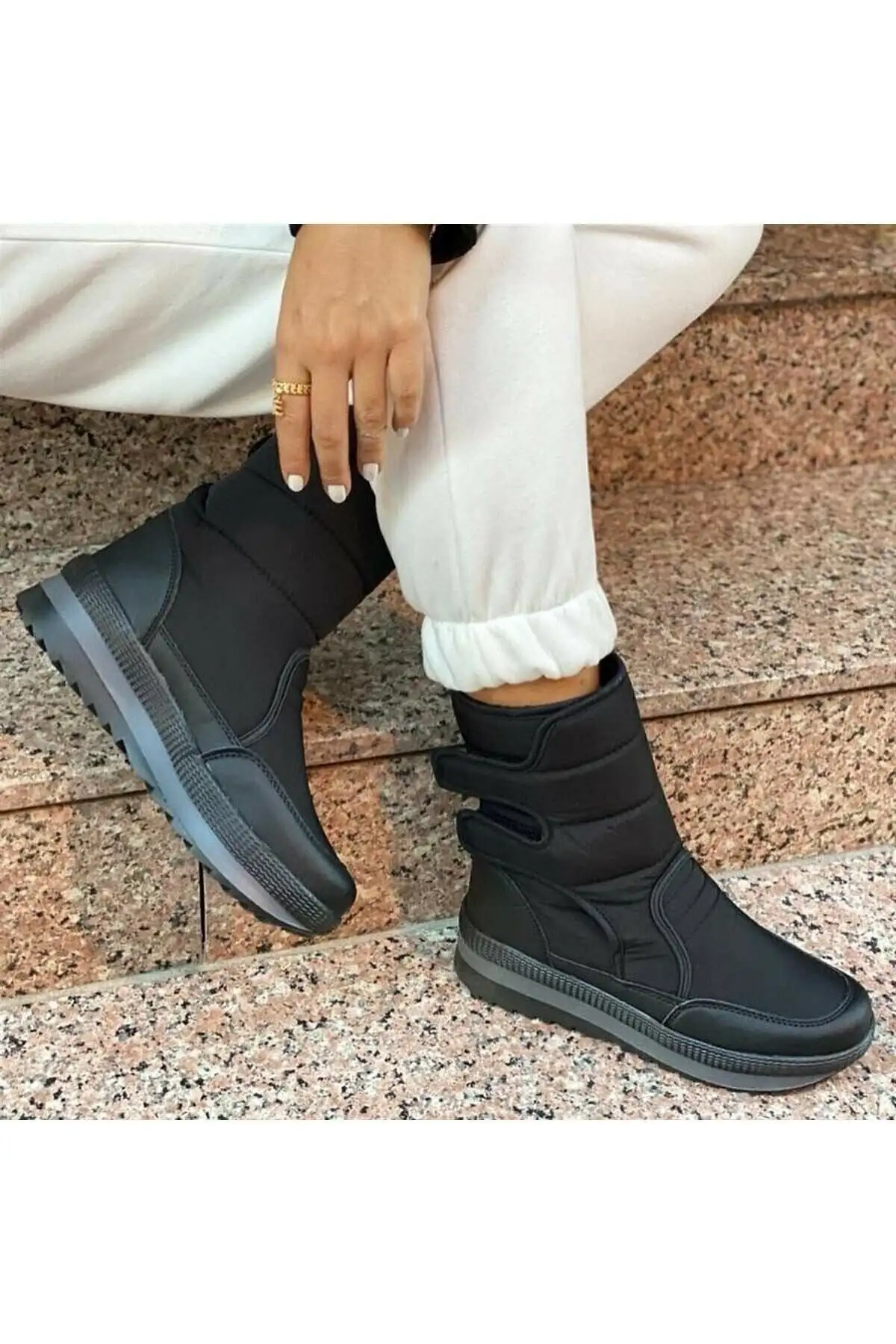 چکمه های برفی Unisex Furry - 1001 چکمه های برفی Unisex Furry - 1001