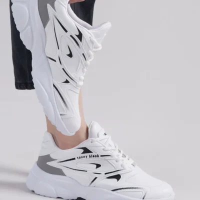 کفش اسپرت کفی یونیسکس سفید Faylon Tbb013 - 10