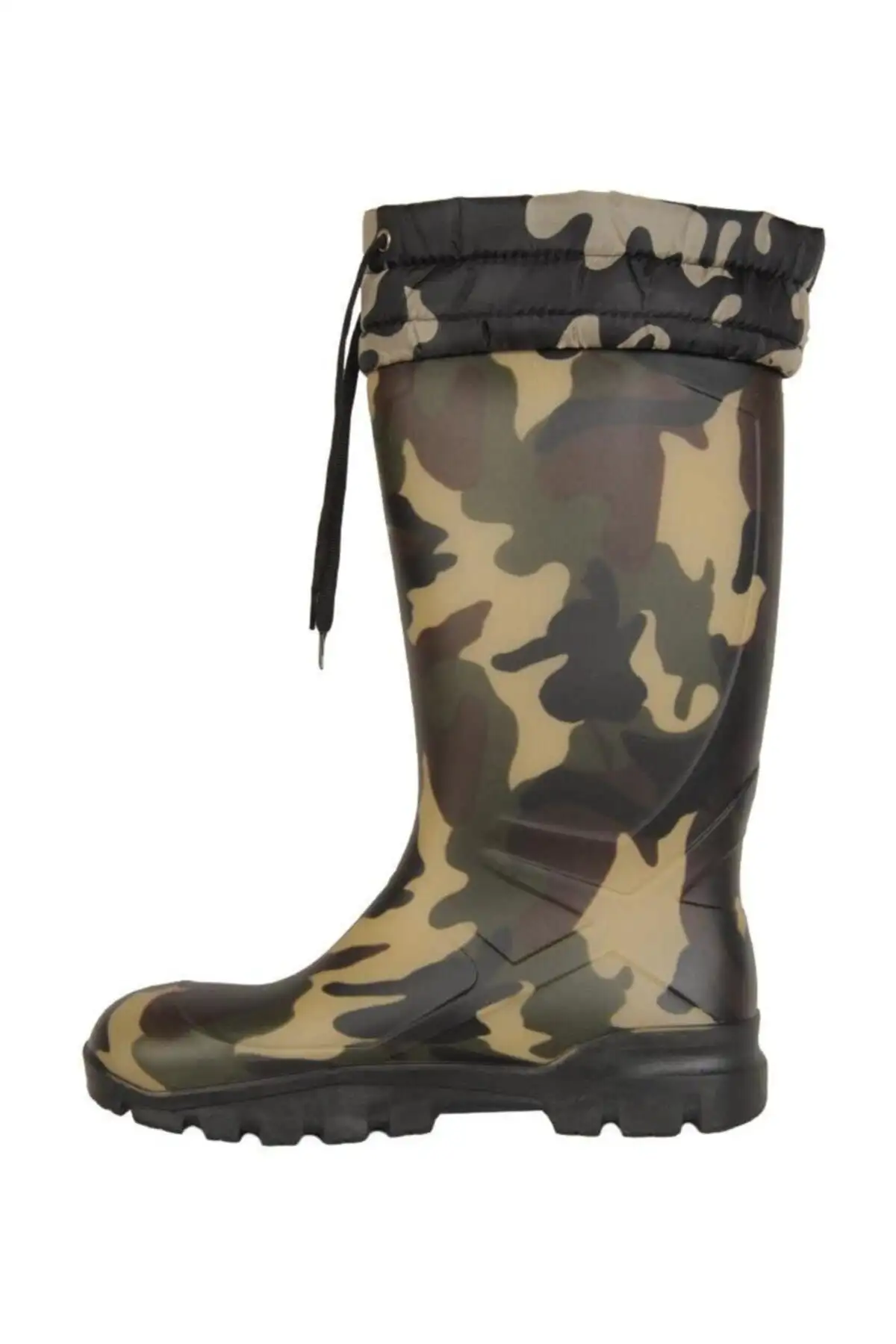 چکمه ماهیگیری مردانه شکارچی ضد آب Kmf Black Shearling - 1140 چکمه ماهیگیری مردانه شکارچی ضد آب Kmf Black Shearling - 1140