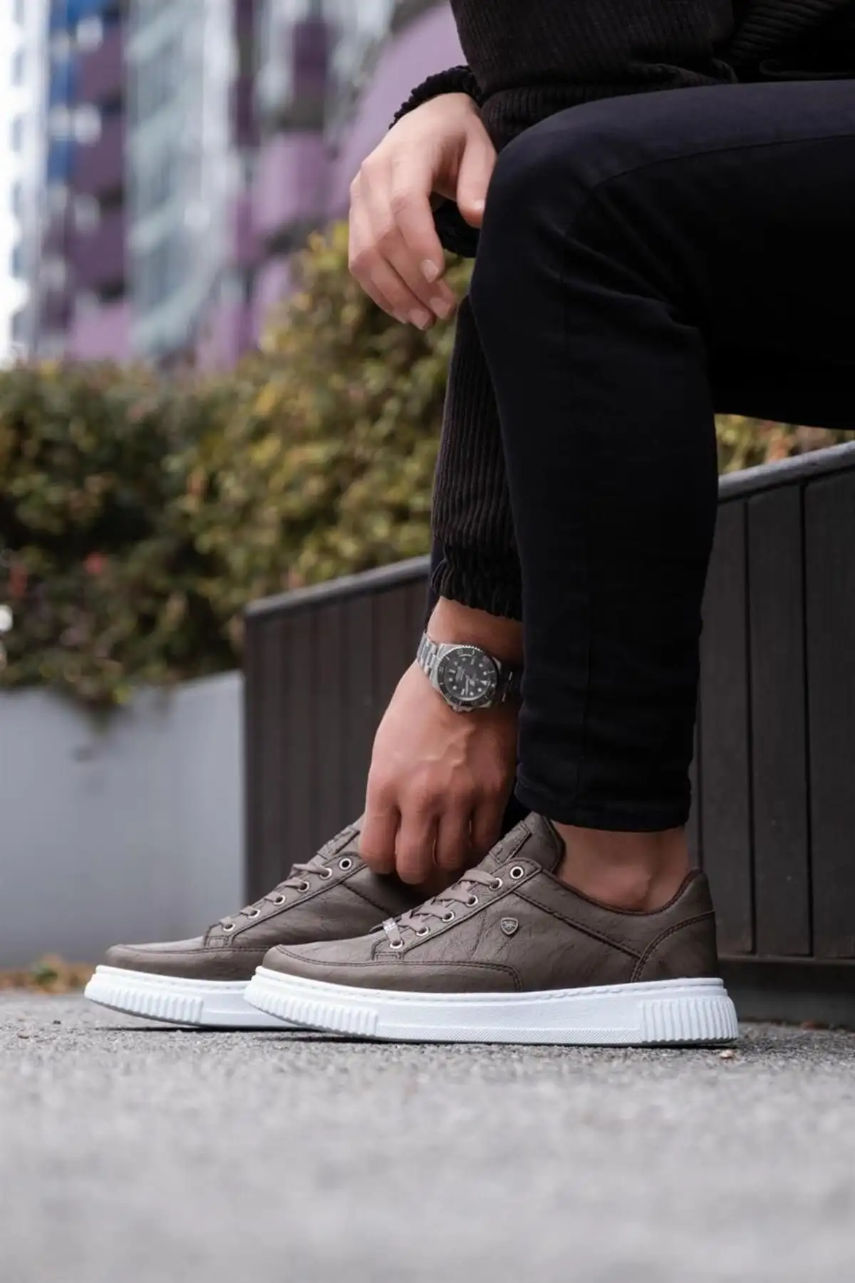 قهوه ای - 039 کفش اسپرت مردانه - 282 قهوه ای - 039 کفش اسپرت مردانه - 282