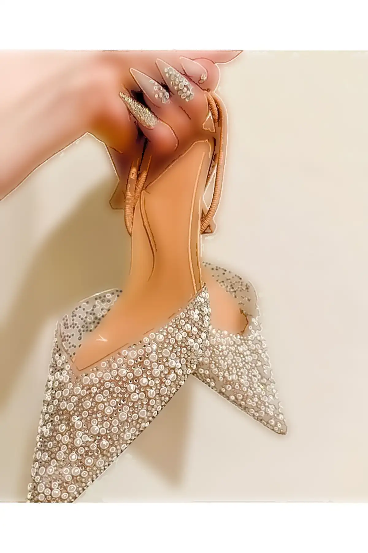 کفش پاشنه دار پشت باز Gale İnci - 461 کفش پاشنه دار پشت باز Gale İnci - 461