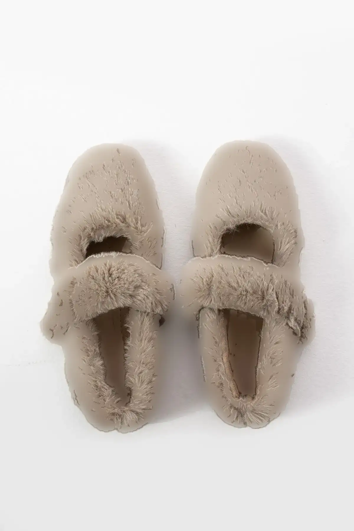 بالرین زنانه کف تخت زمستانی خاکستری FT3939 - 1289 بالرین زنانه کف تخت زمستانی خاکستری FT3939 - 1289