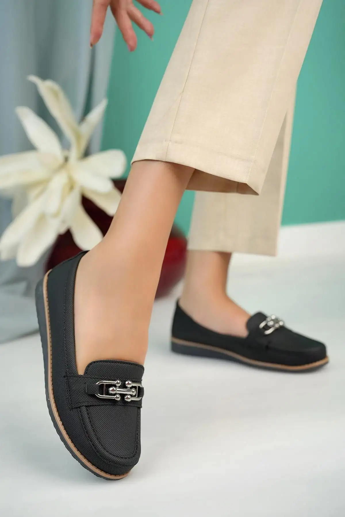 کفش ارتوپدی زنانه 4 نقطه ای ضد لغزش آناتومیک - 815