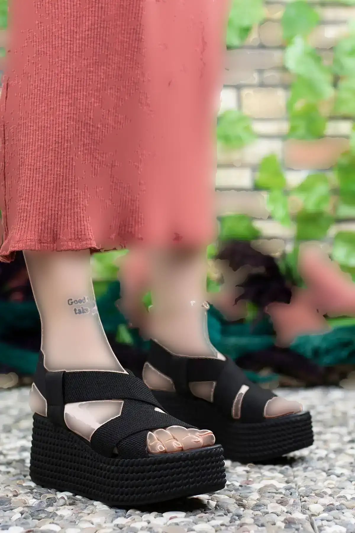 صندل پاشنه بلند مشکی زنانه 0012460 - 1174 صندل پاشنه بلند مشکی زنانه 0012460 - 1174