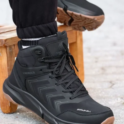 چکمه های مردانه در فضای باز ضد آب کفی راحت هری - 1041