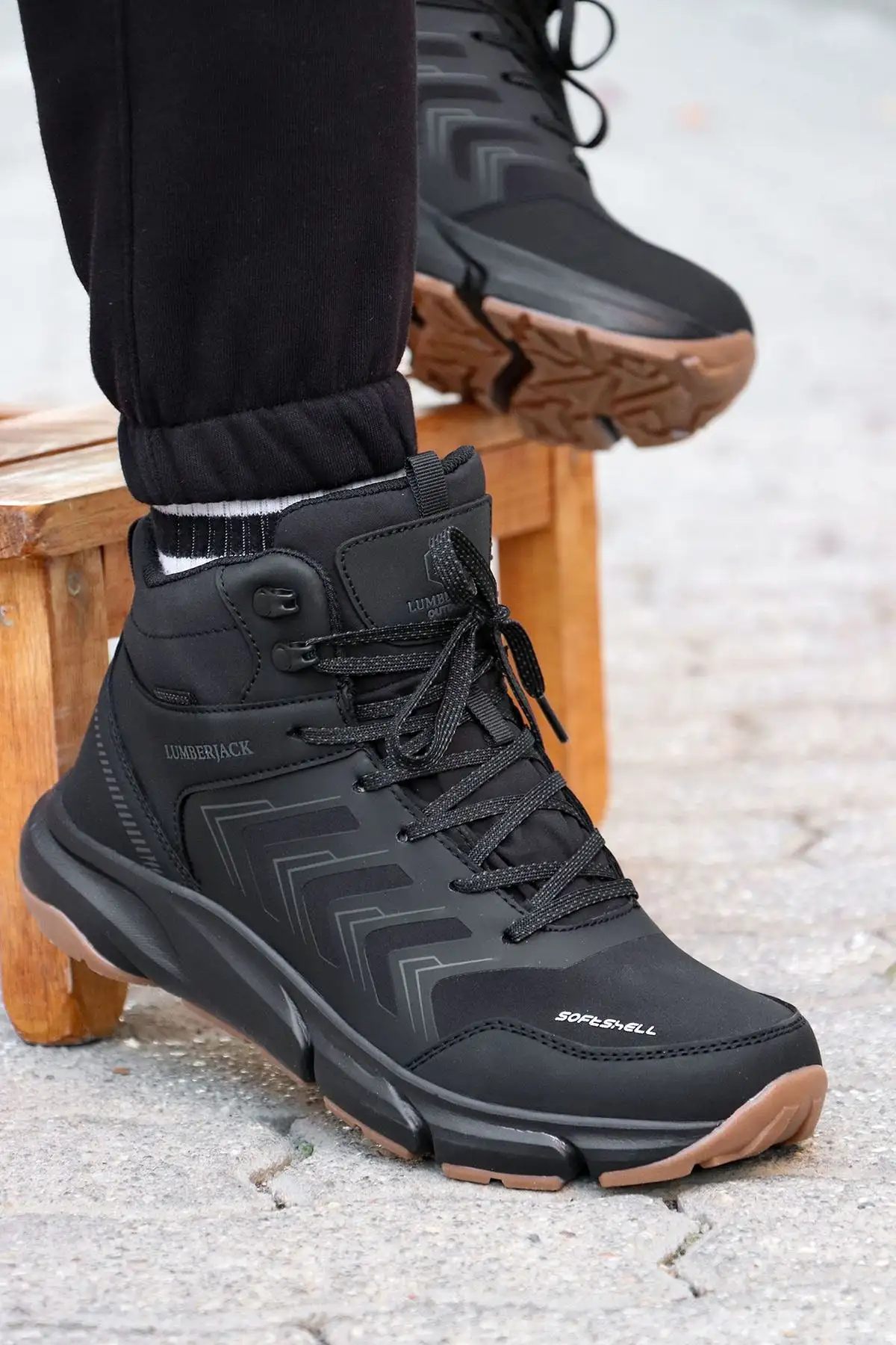 چکمه های مردانه در فضای باز ضد آب کفی راحت هری - 1041 چکمه های مردانه در فضای باز ضد آب کفی راحت هری - 1041