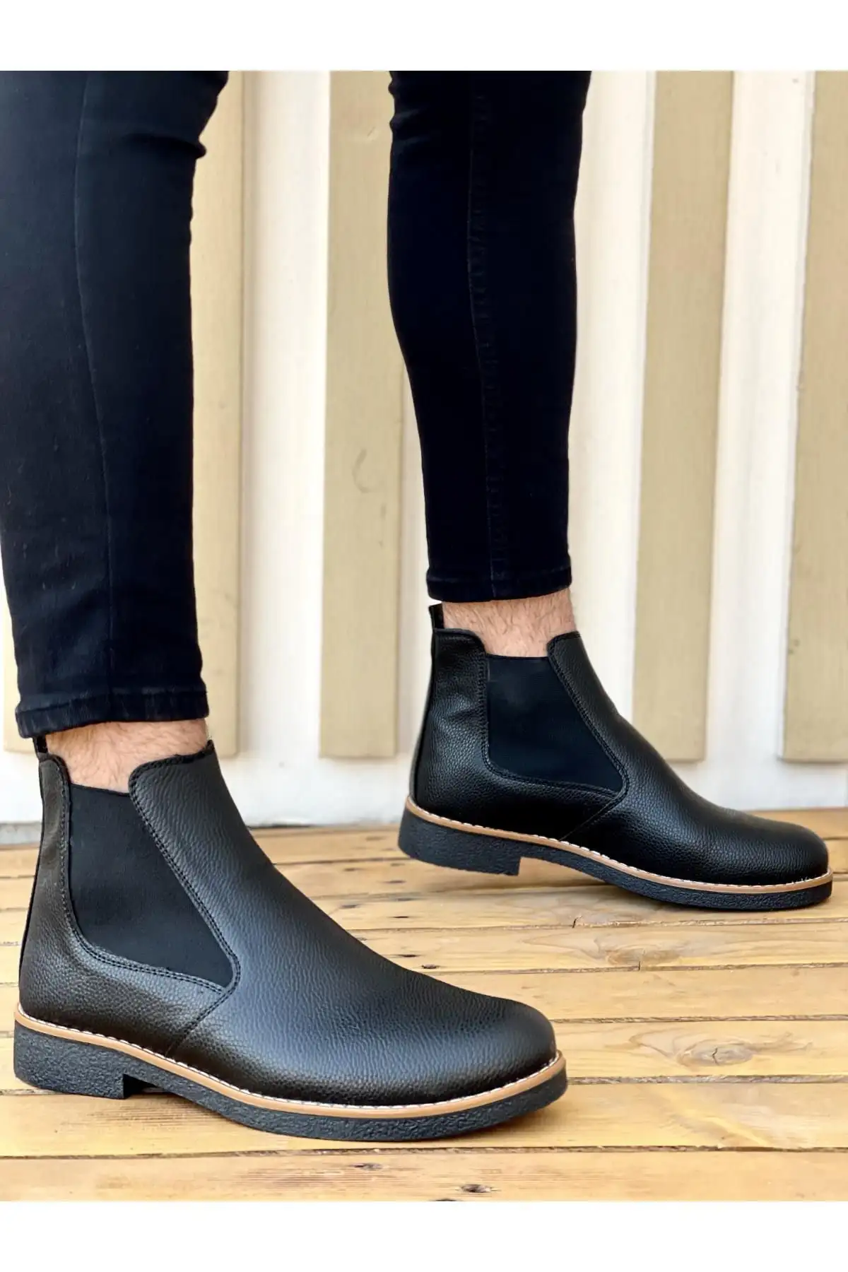 چکمه های چلسی یونیسکس ارتوپدی تضمینی Muleka - 81 چکمه های چلسی یونیسکس ارتوپدی تضمینی Muleka - 81