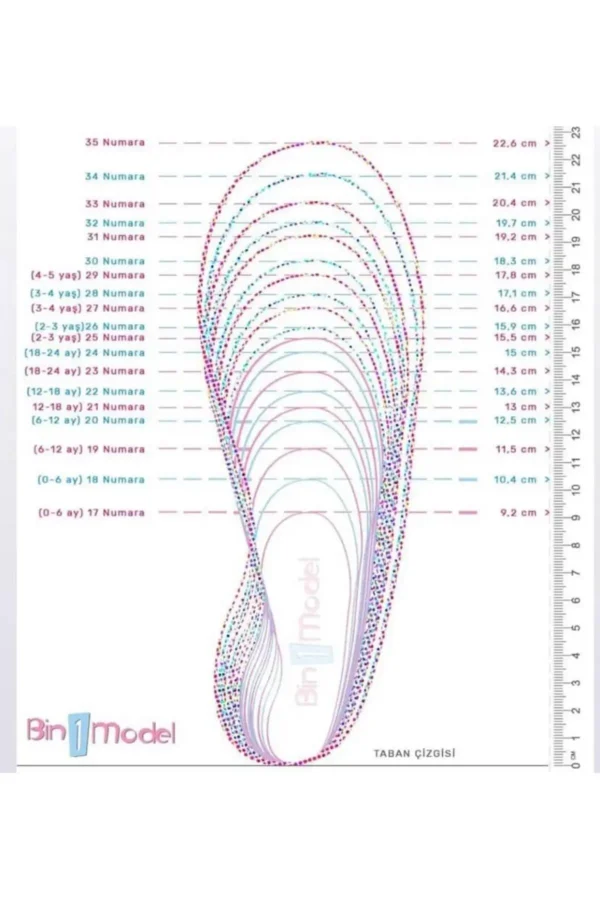 کفش دخترانه ارتوپدی ارتوپدی اصل نوزاد دخترانه B110 - 130