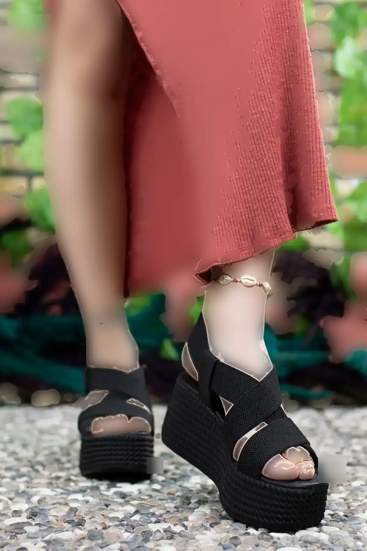 صندل پاشنه بلند مشکی زنانه 0012460 - 1174 صندل پاشنه بلند مشکی زنانه 0012460 - 1174