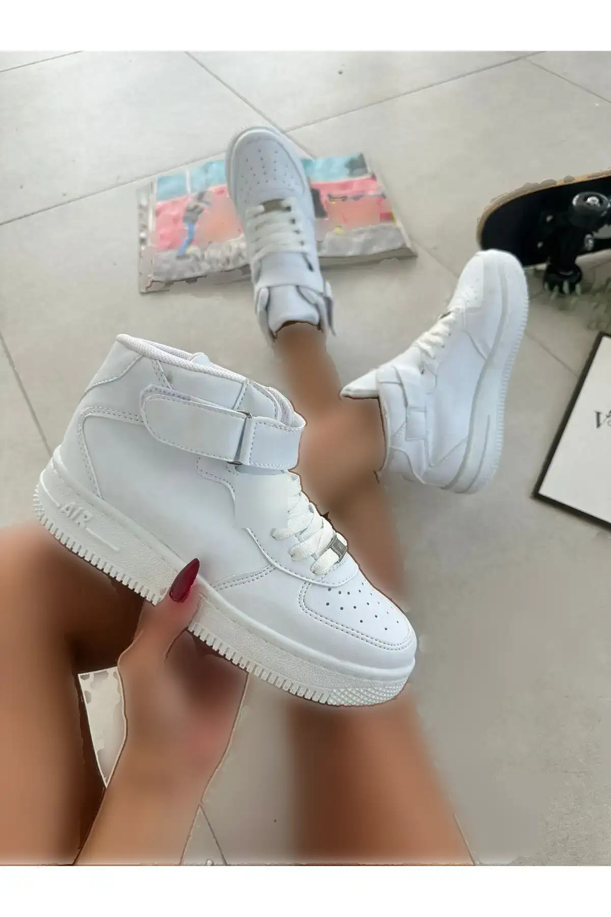 کفش کتانی یونیکس سفید - 288 کفش کتانی یونیکس سفید - 288