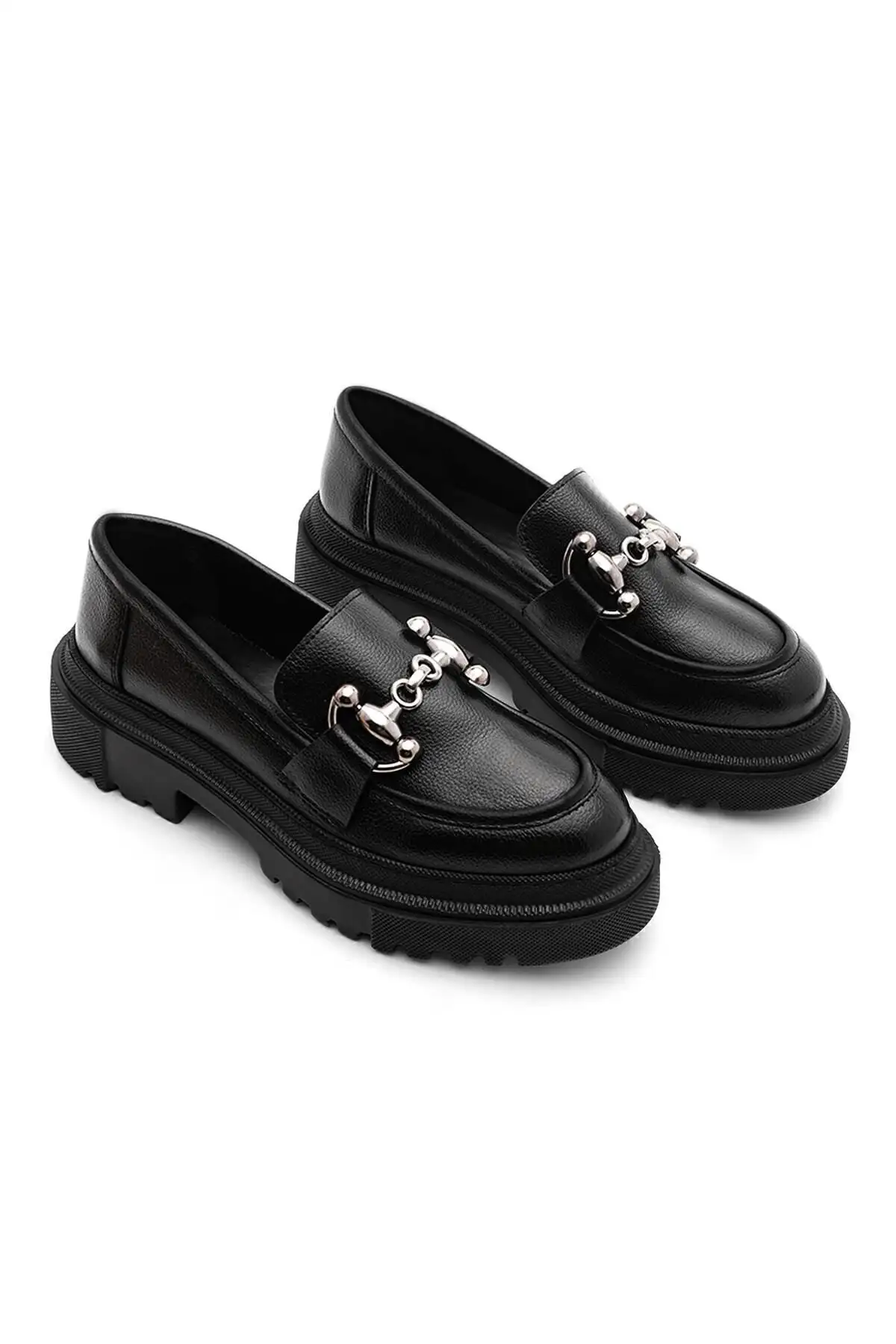 کفش راحتی زنانه با زیره ضخیم کفش راحتی Forela مشکی - 827 کفش راحتی زنانه با زیره ضخیم کفش راحتی Forela مشکی - 827