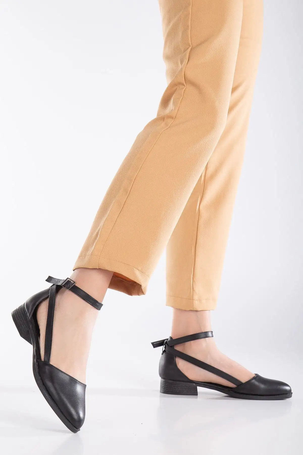 کفش پاشنه بلند راینا مشکی - 846 کفش پاشنه بلند راینا مشکی - 846