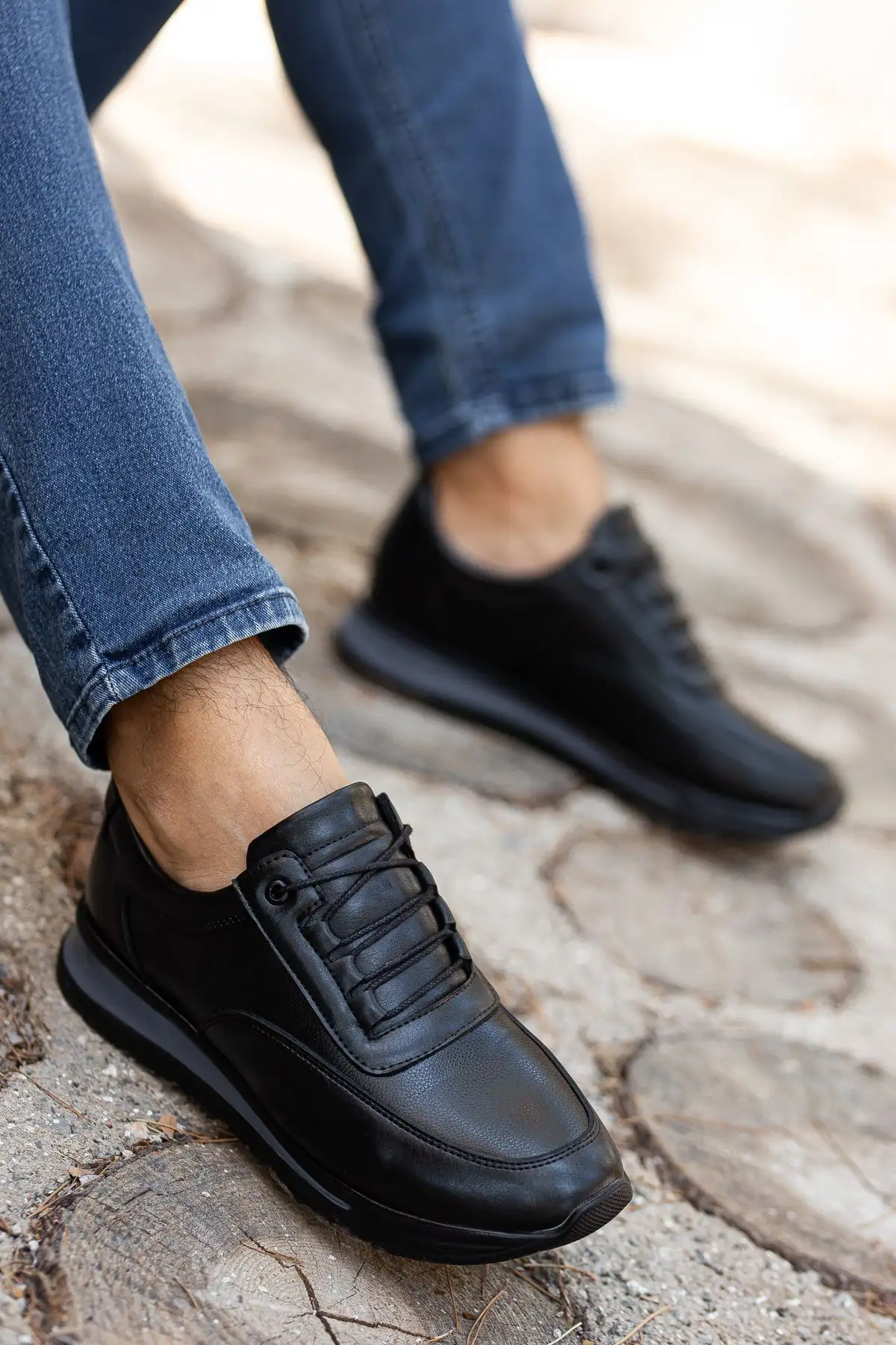 کفش گارانتی کلاسیک مردانه ارتوپدی روزانه D0315 - 502 کفش گارانتی کلاسیک مردانه ارتوپدی روزانه D0315 - 502