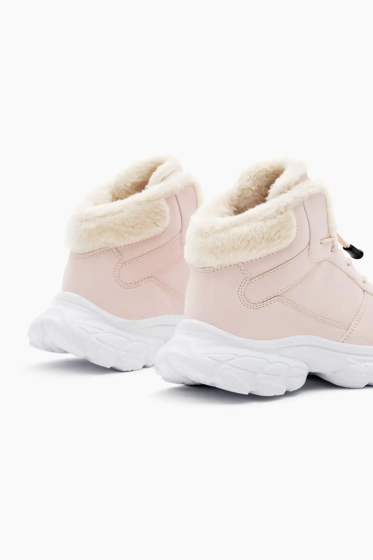 چکمه های فیلون پودری یونیسکس بچه گانه با کفی خزدار و بند لاستیکی - 199 چکمه های فیلون پودری یونیسکس بچه گانه با کفی خزدار و بند لاستیکی - 199