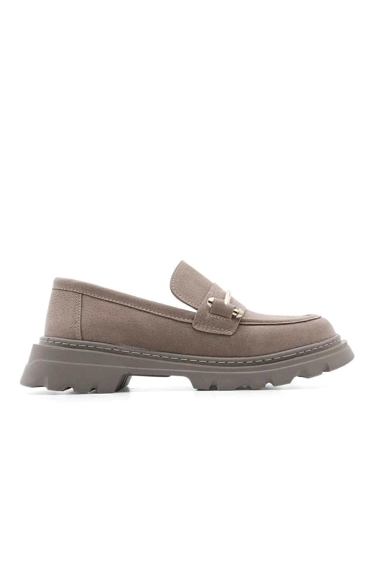 کفش راحتی زنانه زنجیر ضخیم زنجیر زولز مینک - 1276 کفش راحتی زنانه زنجیر ضخیم زنجیر زولز مینک - 1276