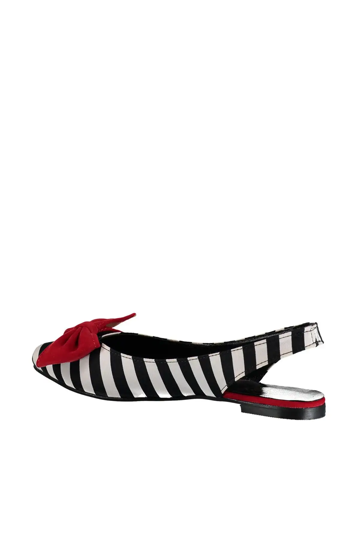 بالرین زنانه مشکی سفید قرمز بالرین D726774404 - 1293 بالرین زنانه مشکی سفید قرمز بالرین D726774404 - 1293