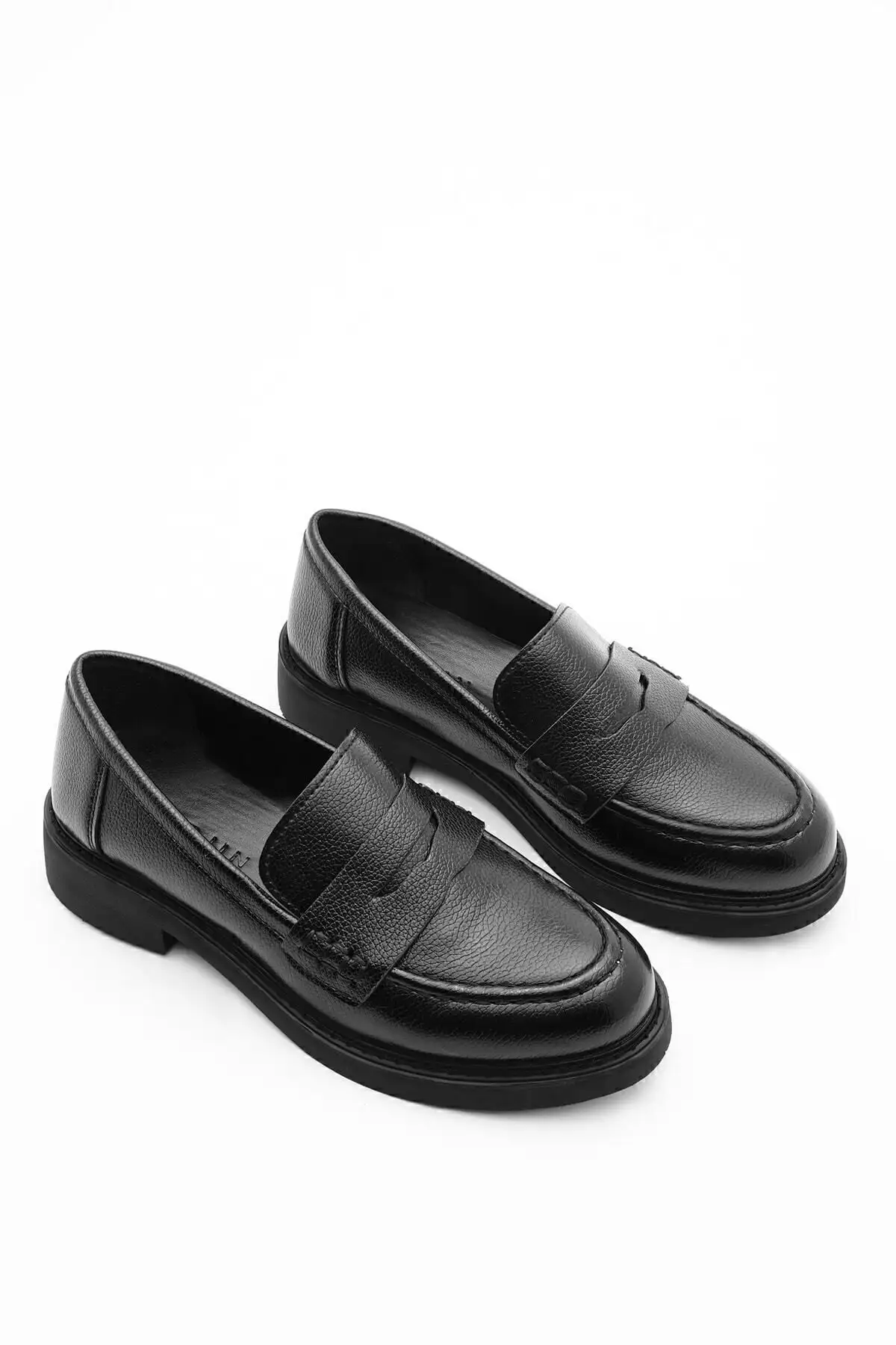 کفش زنانه لوفر روزانه کلاسیک کژوال موکاسین فونله مشکی - 796 کفش زنانه لوفر روزانه کلاسیک کژوال موکاسین فونله مشکی - 796