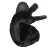 چکمه های برفی Unisex Furry Daily Velcro - مشکی - 1033