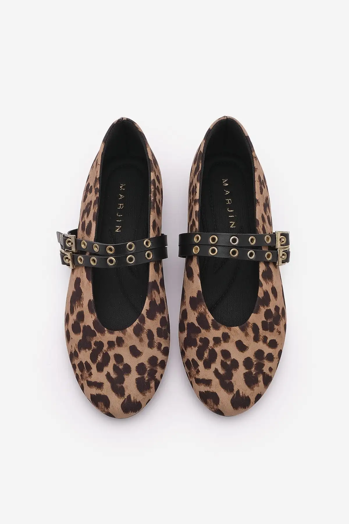 باله گاه به گاه زنانه میخ دار دو بند Bekosa Leopard - 1251 باله گاه به گاه زنانه میخ دار دو بند Bekosa Leopard - 1251