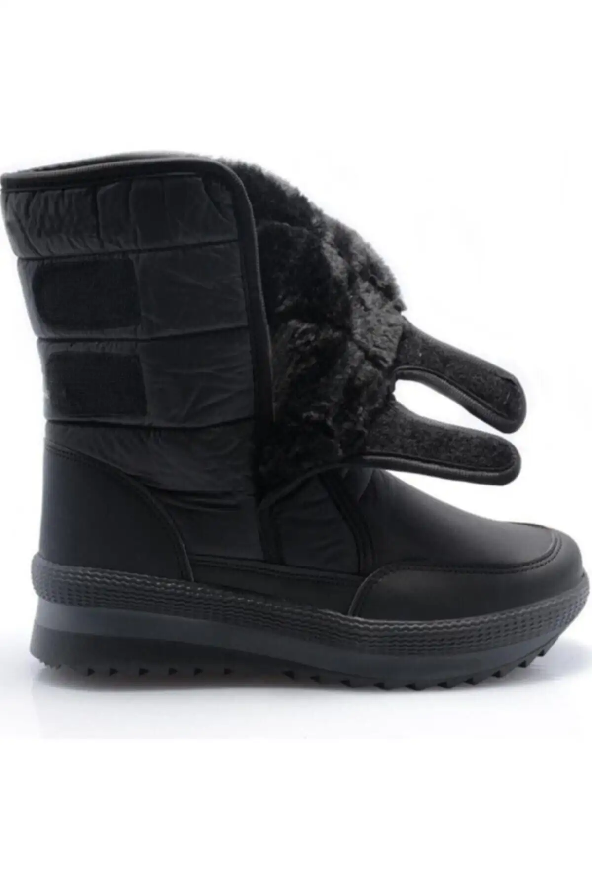 چکمه های برفی حرارتی نئو یونیسکس مشکی - 1023 چکمه های برفی حرارتی نئو یونیسکس مشکی - 1023