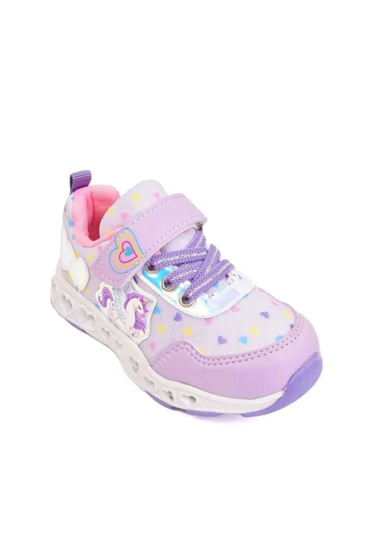کفش ورزشی روشن دخترانه کفی آناتومیک - 1520 کفش ورزشی روشن دخترانه کفی آناتومیک - 1520