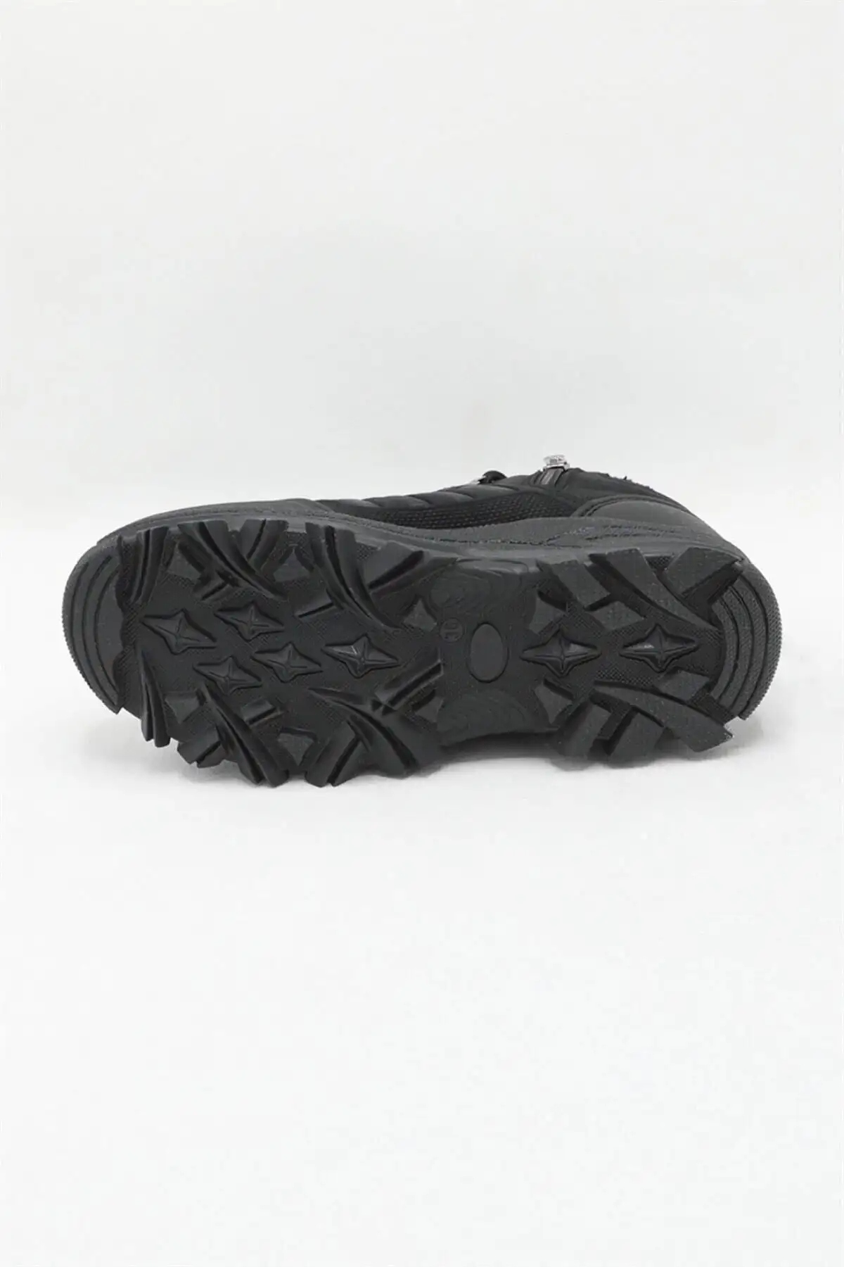 unisex Black Wool Zipper Bot X Step - 2427 unisex Black Wool Zipper Bot X Step - 2427