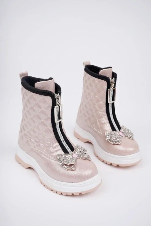 Ponny تضمین شده Roked Kaymaz Base Field و Boot Winter Boot کودکان را مسدود کرد - 2317