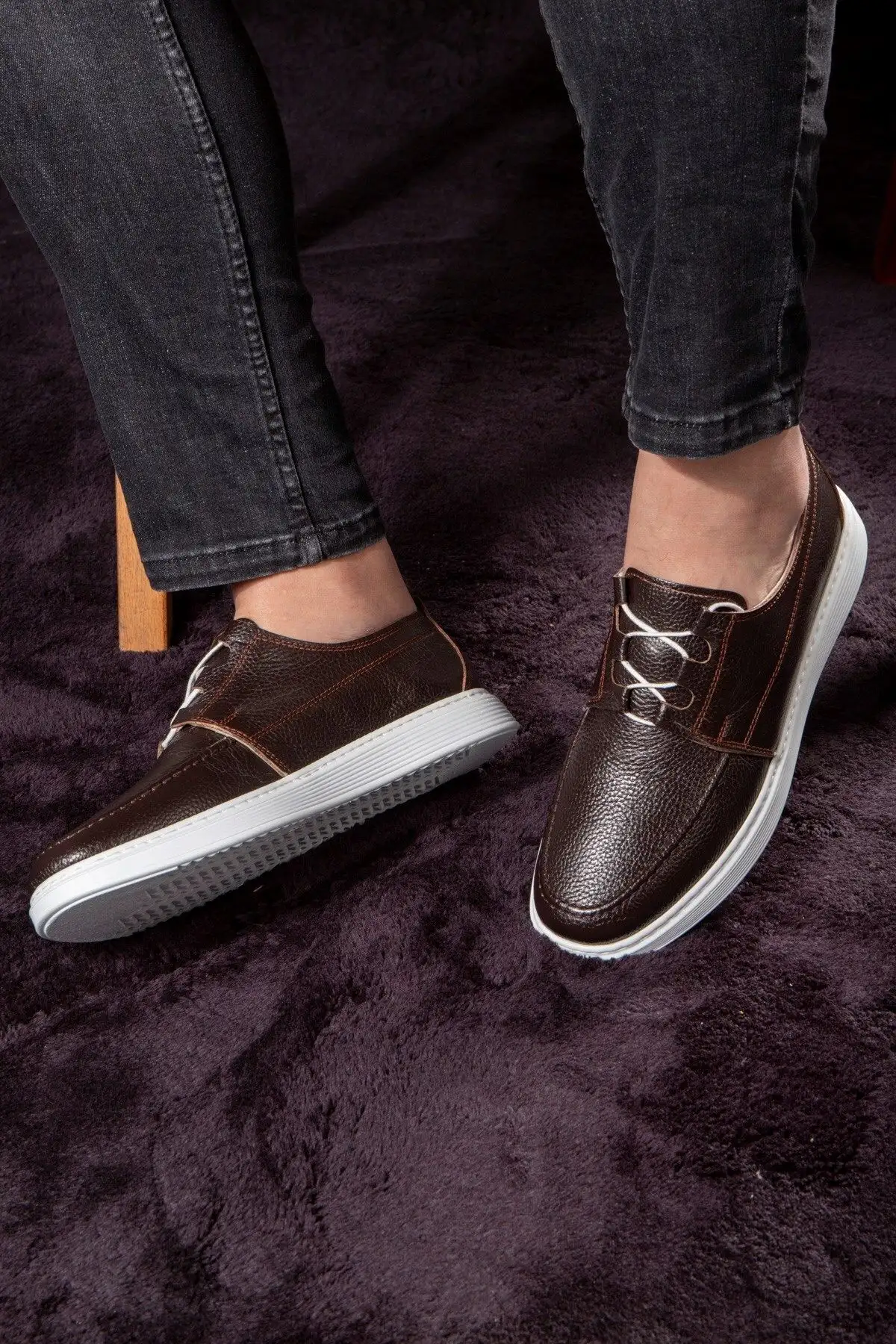 کفش راحتی مردانه چرم طبیعی دریایی، کفش راحتی، کفش تابستانی، کفش بنددار سبک - 1869 کفش راحتی مردانه چرم طبیعی دریایی، کفش راحتی، کفش تابستانی، کفش بنددار سبک - 1869