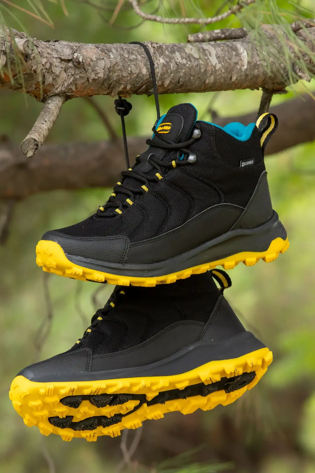 ربات مردانه ضد آب شرقی - Sıyah Yellow - 2424