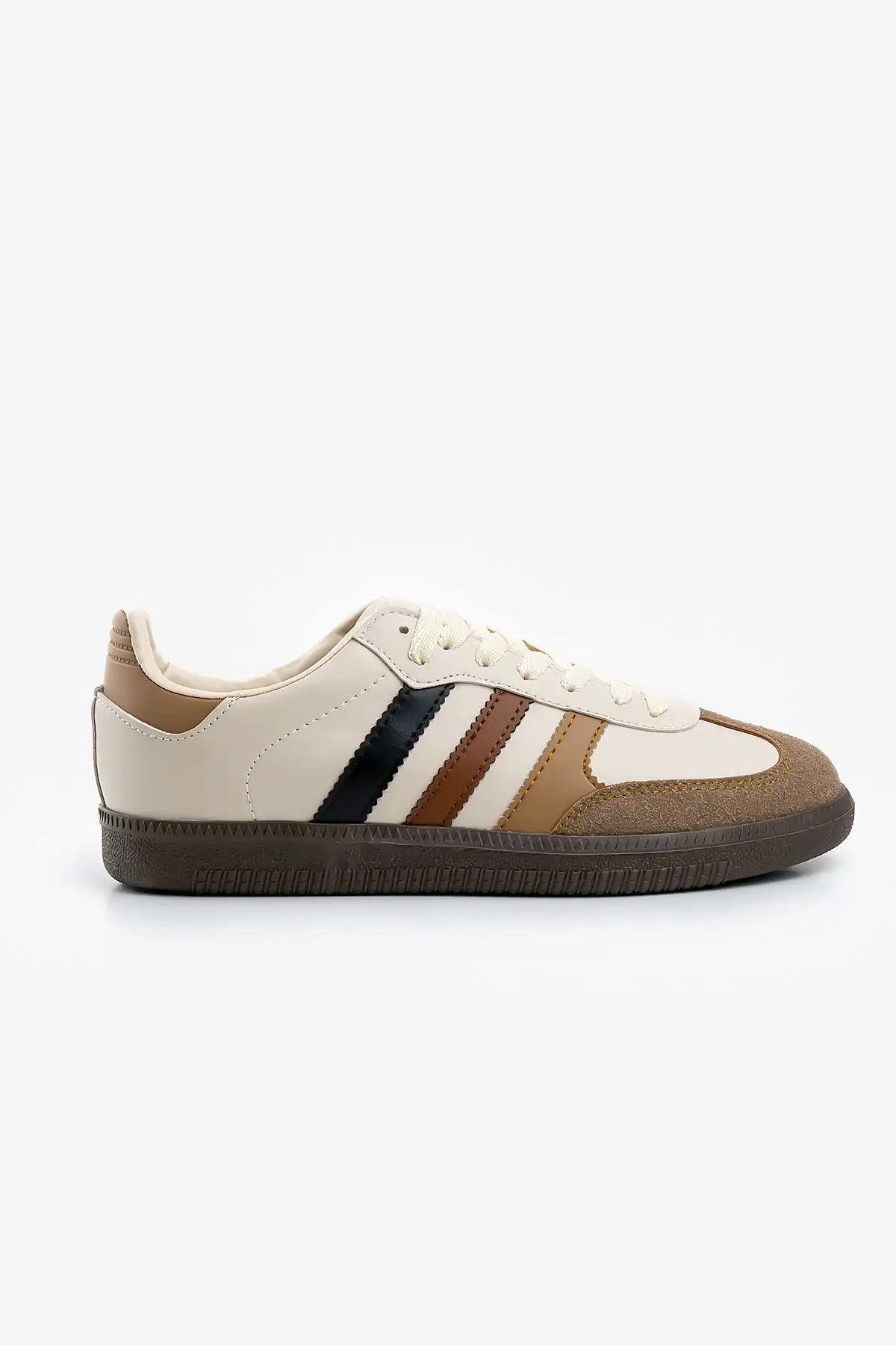 کفش اسپرت بژ زیره راحت زنانه - 2264 کفش اسپرت بژ زیره راحت زنانه - 2264