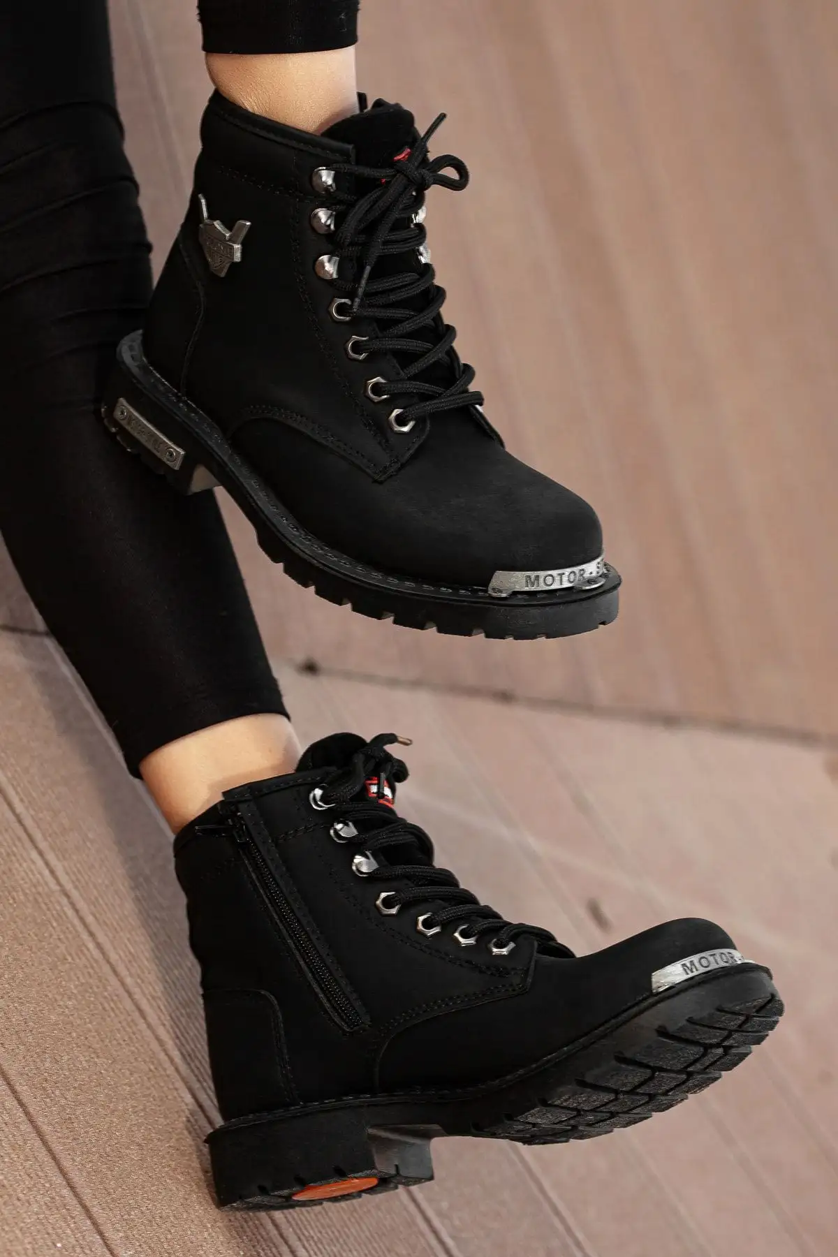 Barnard Hot Primer Zipper Rubber Kaymaz Base Unisex Bot - 2365 Barnard Hot Primer Zipper Rubber Kaymaz Base Unisex Bot - 2365