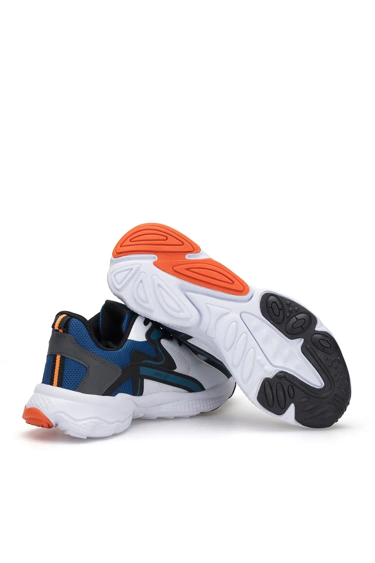 کفش کتانی مردانه آبی سفید - 2145 کفش کتانی مردانه آبی سفید - 2145